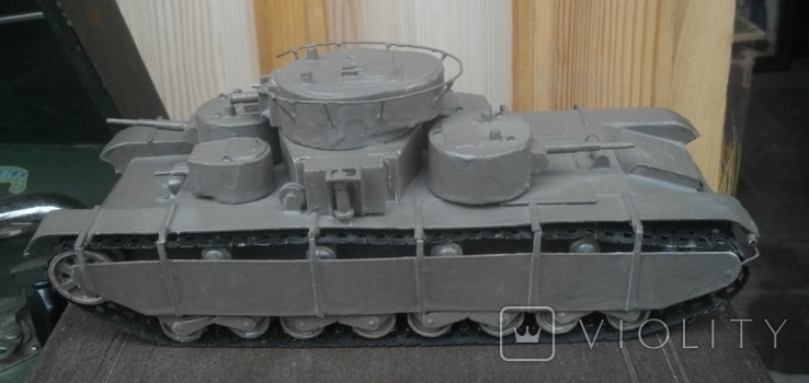 Tank "T-35". (handmade)., photo number 11