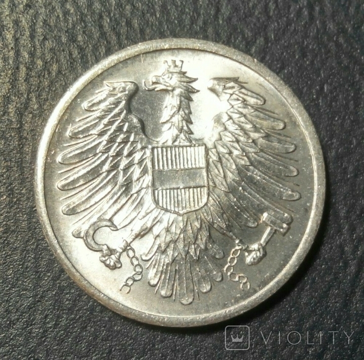 Австрия 2 гроша 1974, фото №3