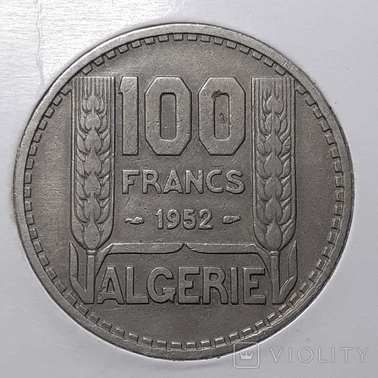 100 франков 1952 Французский Алжир