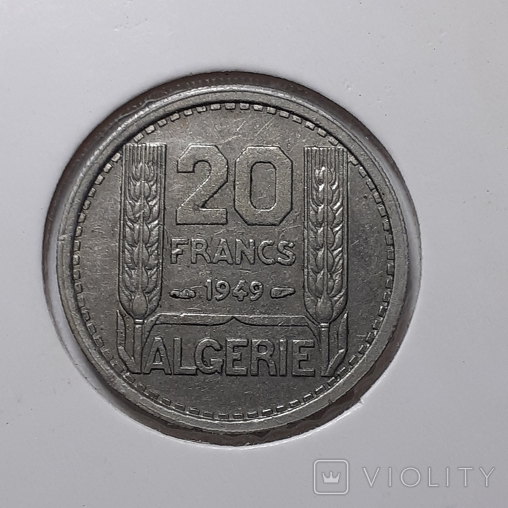20 франков 1949 Французский Алжир