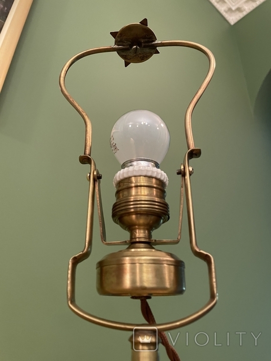 Маятниковая настольная лампа. Конец ХIX-начало XX века., фото №5