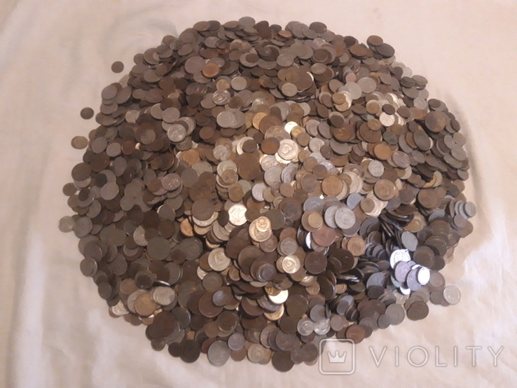 Монеты СССР 15кг