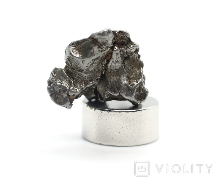 Залізний метеорит Campo del Cielo, 2,0 грам, із сертифікатом автентичності, фото №8