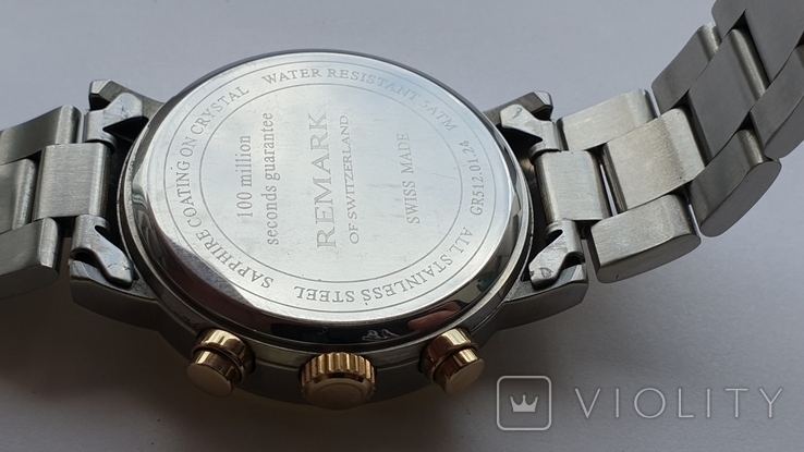 Мужские часы Remark GR512.01.24 Sapphire 40mm Swiss made, фото №8