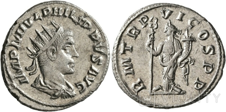 Филип II антониниан Антиохии