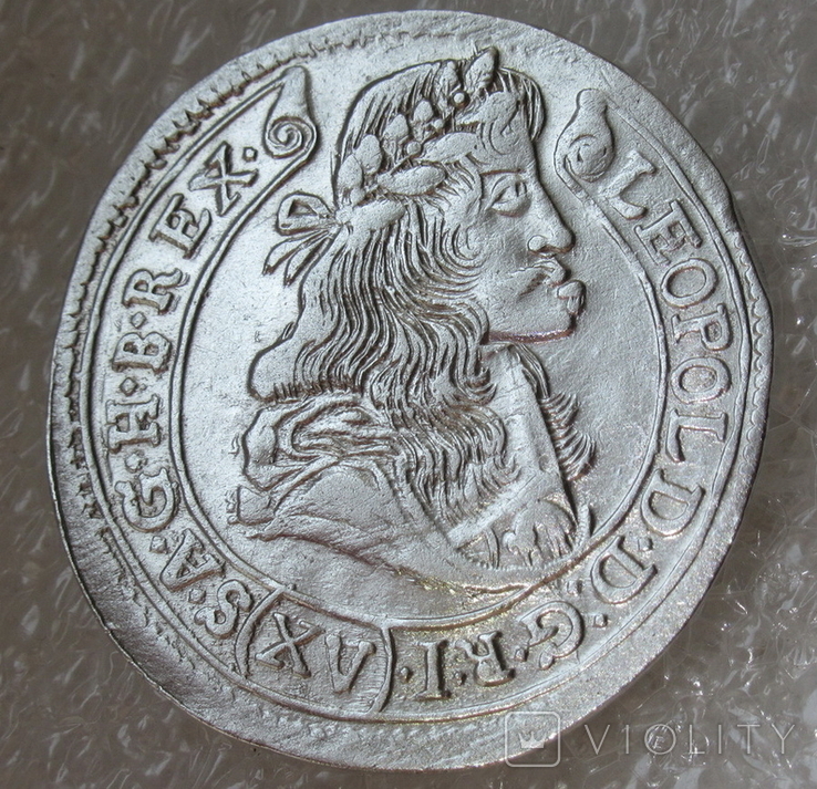 15 крейцеров 1679 г., фото №3