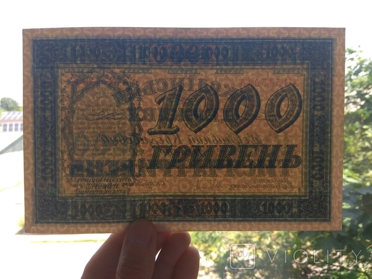 1000 гривен 1918 УНР, фото №7