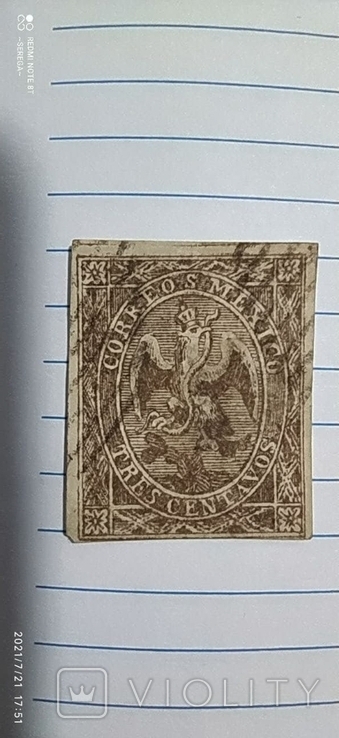 1864 Coat of Arms ,Мексика, фото №2