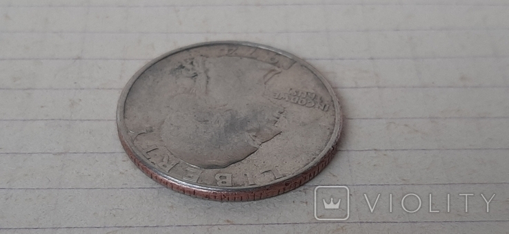 25 центов США , quarter dollar USA 1974, фото №11