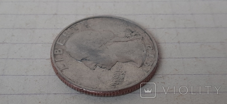 25 центов США , quarter dollar USA 1974, фото №12
