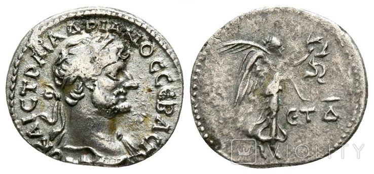 Адриан гемидрахма Каппадокия, Кесария