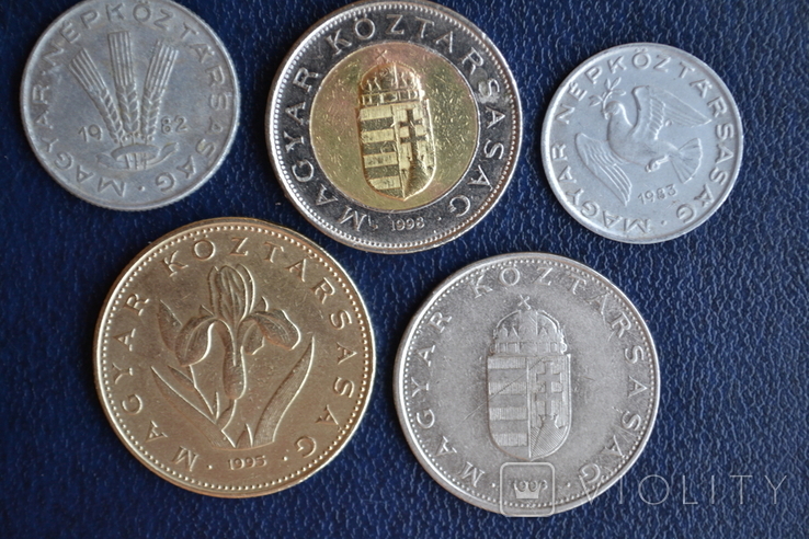 Монеты Венгрии, 5 шт., numer zdjęcia 5