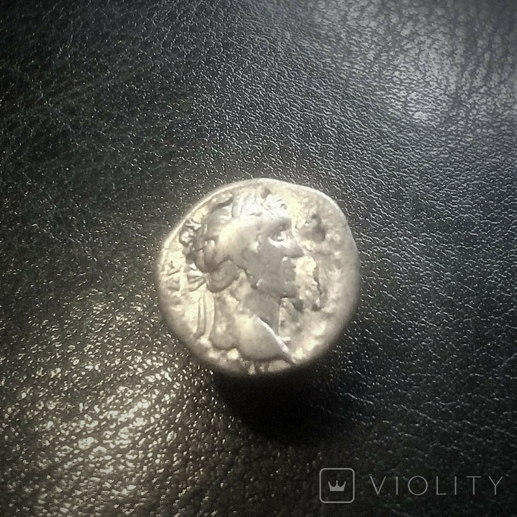 Денарий , древний Рим, серебро., фото №2