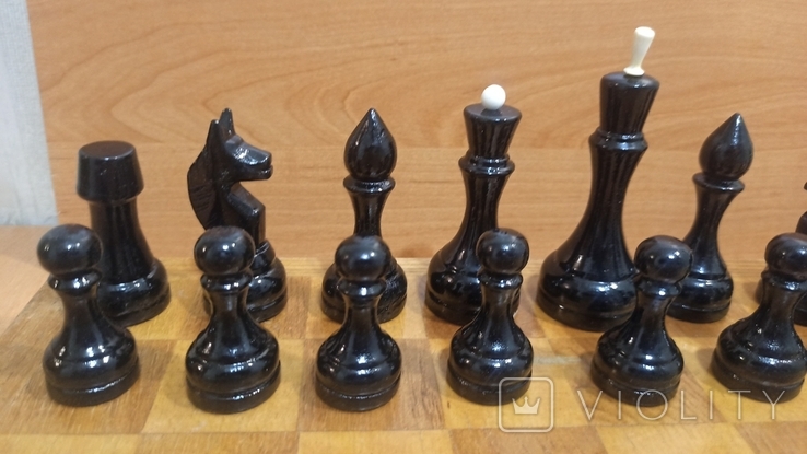 Деревянные шахматы., фото №5
