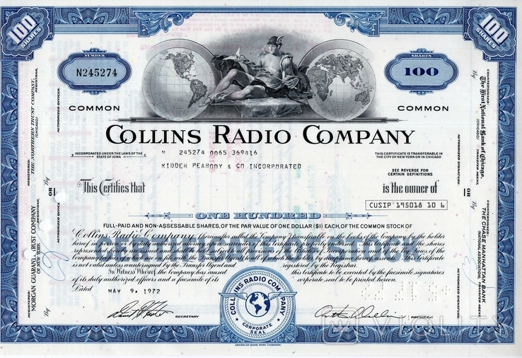 США. 1972 год. Collins Radio Company.(3), фото №2