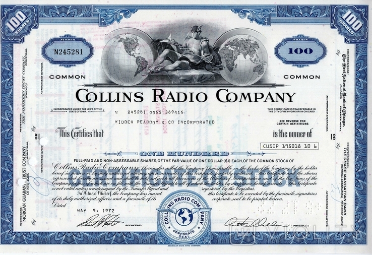 США. 1972 год. Collins Radio Company.(3), фото №2