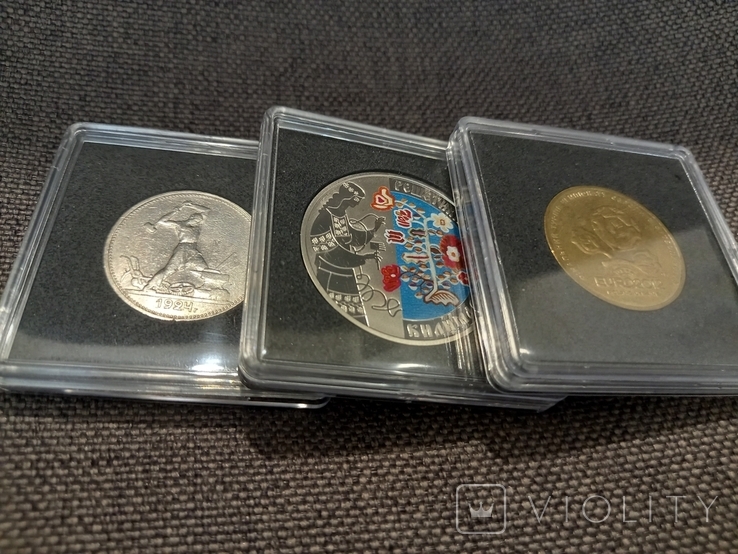 Капсула для монет квадратная ETALONPLUS+ (29 мм), фото №3
