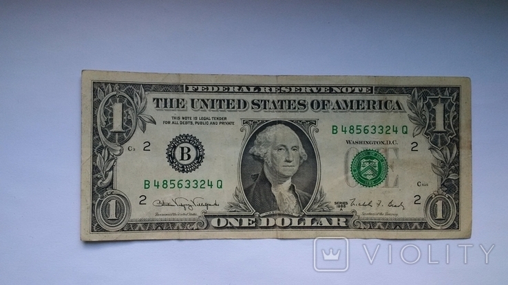 1 доллар США 1988