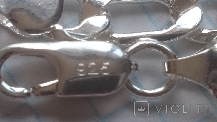 Новый серебряный браслет вес 9.52 гр, фото №5