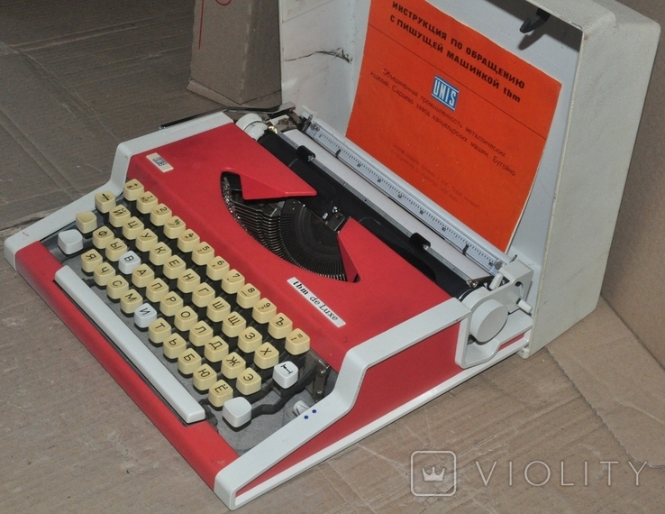 Пишущая машинка UNIS TBM de Luxe, фото №4