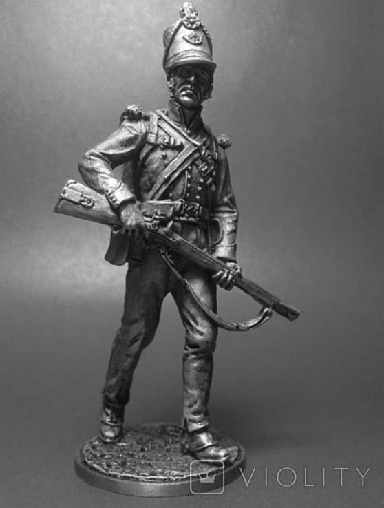 Англия.Рядовой 95-го стрелкового полка, 1810-15 годов, фото №2