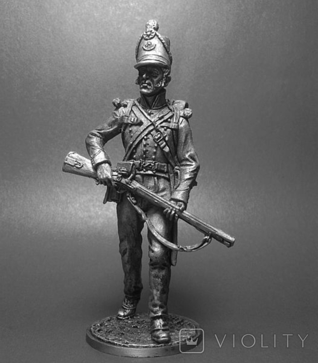 Англия.Рядовой 95-го стрелкового полка, 1810-15 годов, фото №3