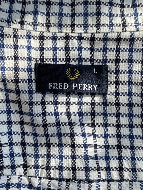 Рубашка в клетку Fred Perry, фото №3