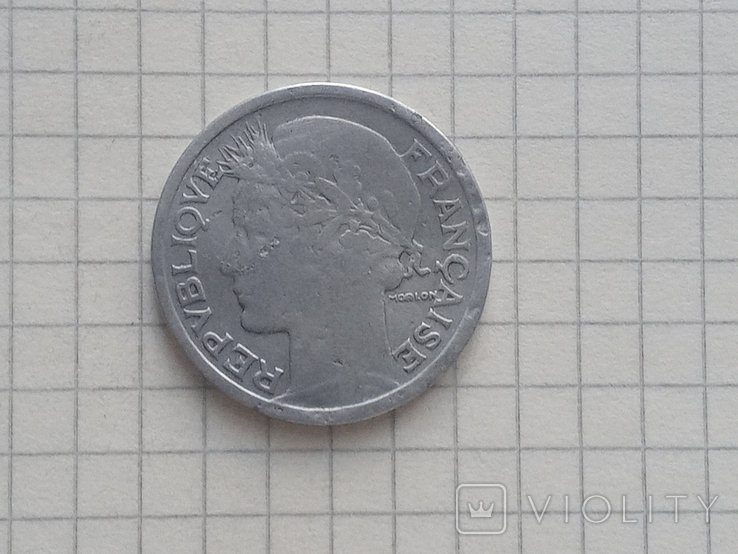 2 франка 1944, фото №3