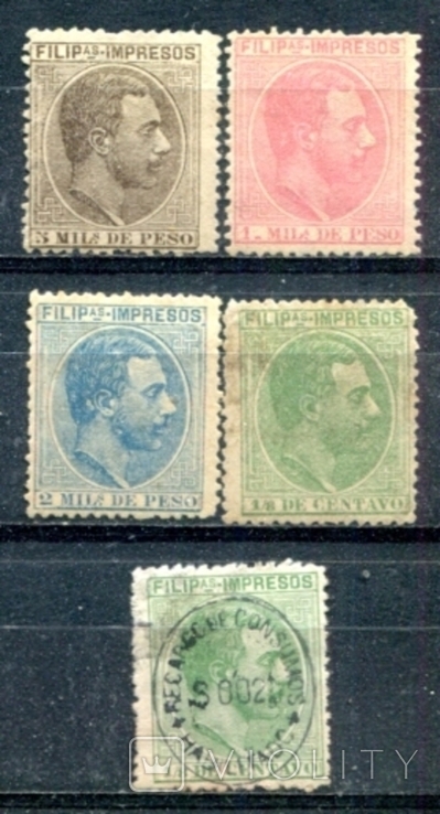Іспанські колоніі filipinas impresos