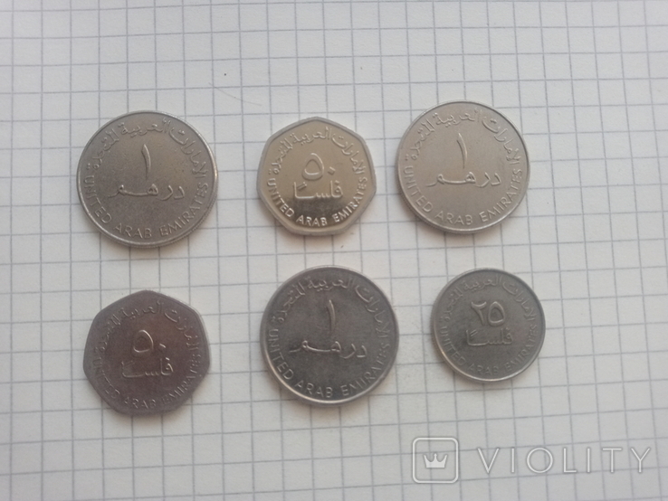 Монеты ОАЕ, фото №2