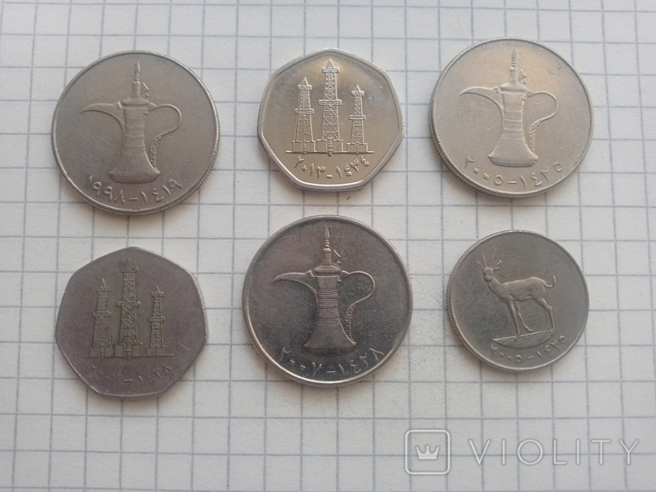 Монеты ОАЕ, фото №3