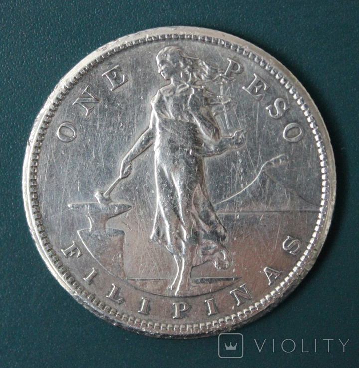 1 песо 1907(S), фото №2