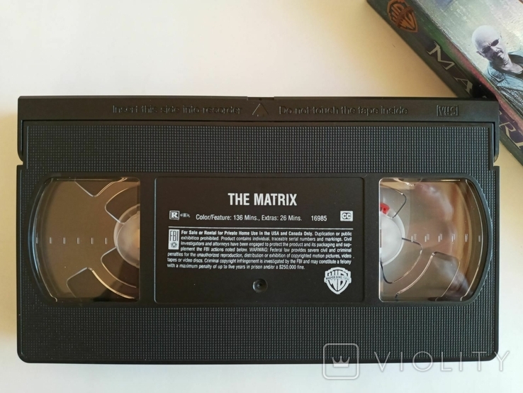 Фирменная видеокассета кинофильм МАТРИЦА (The Matrix) 1999, photo number 7