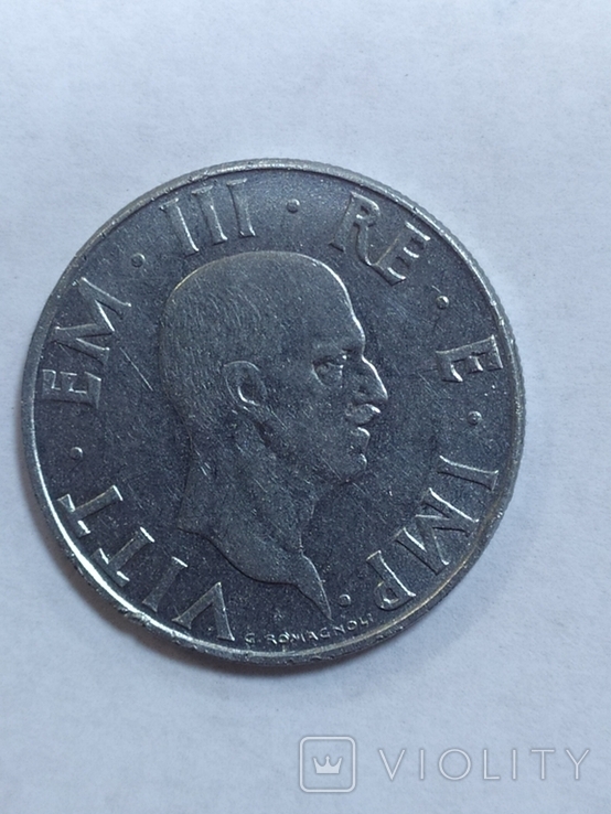 2 лиры 1942 R, фото №4