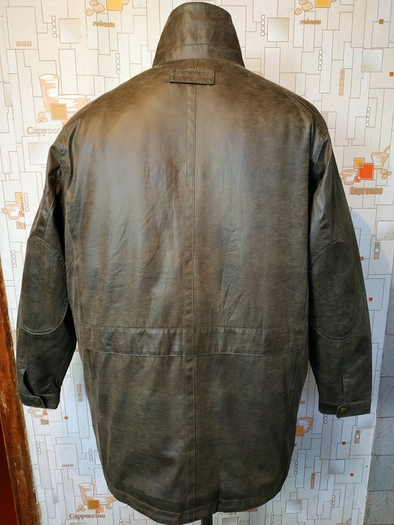 Куртка утепленная демисезонная MIAN ткань под кожу p-p XXL (состояние нового), фото №7