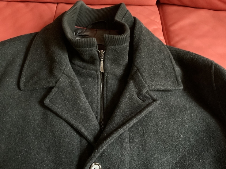 Пальто куртка, шерсть, кашемир, р.56, фото №2
