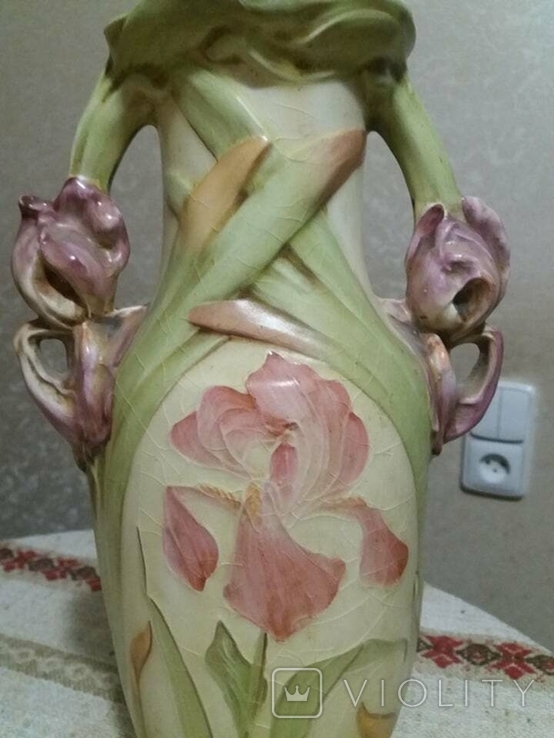 Антикварна ваза виконана у стилі модерн, фото №6