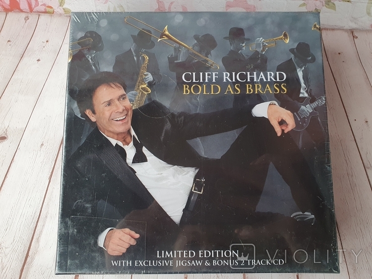 Клифф Ричард ограниченное лимит Cliff Richard Bold As Brass диск пазл, photo number 2