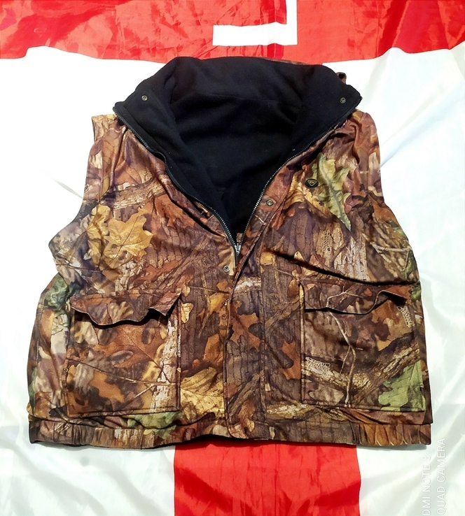 Утепленная охотничья куртка- желетка 10x an Americasn, США Р.56-58, numer zdjęcia 3