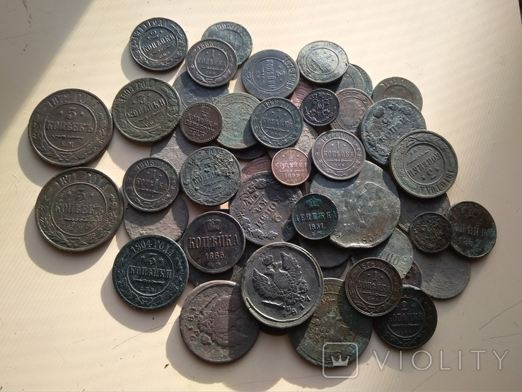 Монеты Царизм 51 шт., фото №2