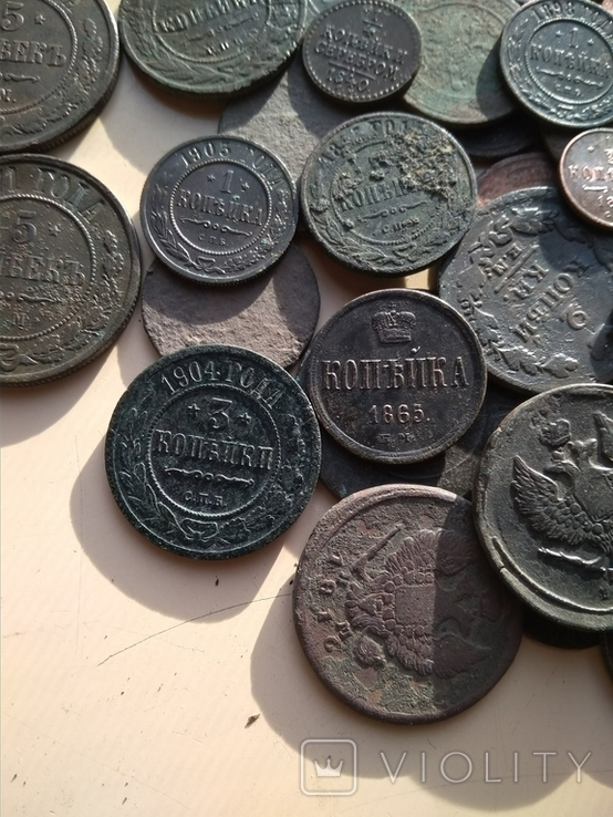 Монеты Царизм 51 шт., фото №9