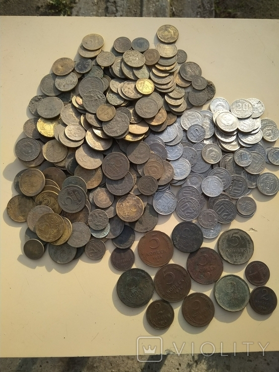 Монеты до реформы разные 328 шт.