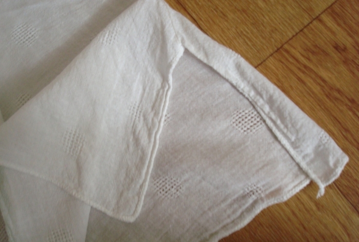 Today хлопок + лен Легкая воздушная блуза удлиненная белая бохо стиль Италия, фото №8