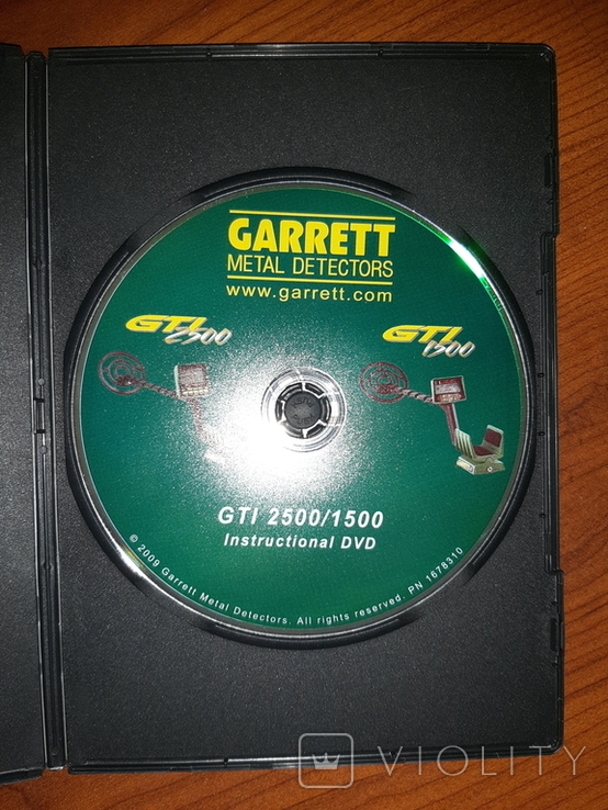 Інструкція GARRETT METAL DETECTORS GTI 2500 (DVD диск)., фото №4