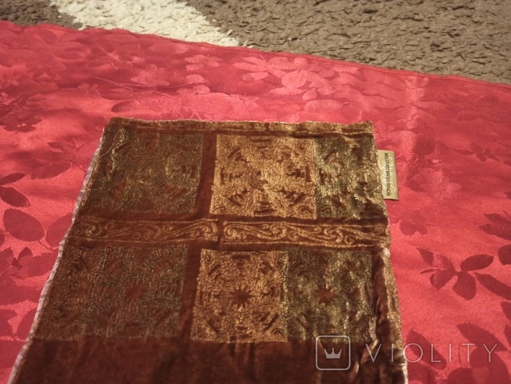 Vintage panvelvet scarf, photo number 4