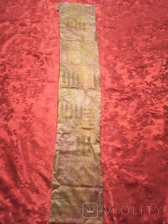 Vintage panvelvet scarf, photo number 2