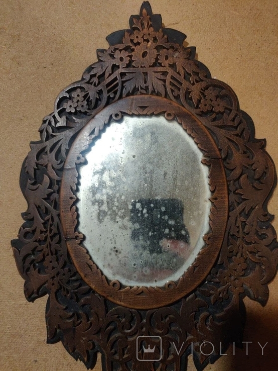 Ручное старинное зеркало., фото №8
