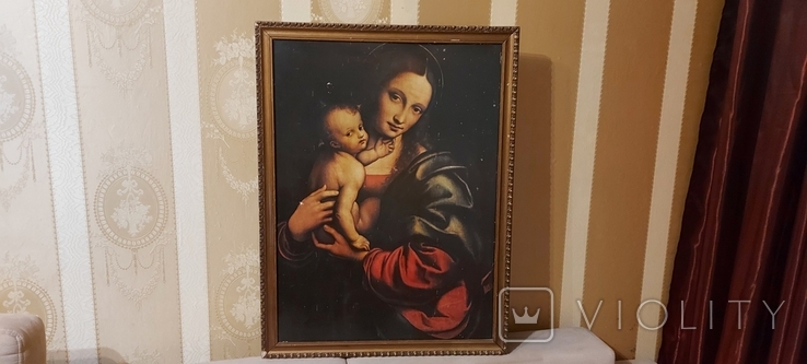 Картина "Дева с ребенком" (репродукция), фото №5