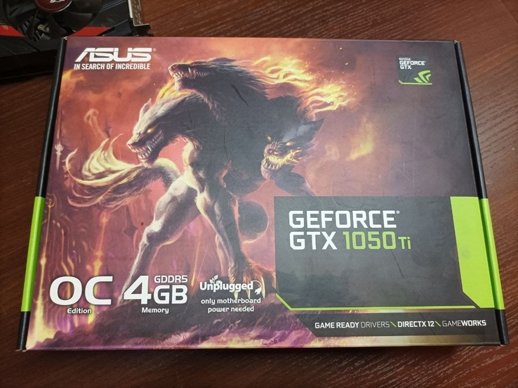 Видеокарта Asus GeForce GTX1050 Ti 4GB DDR5 (CERBERUS-GTX1050TI-O4G), numer zdjęcia 8