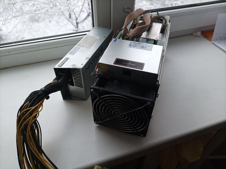 Майнер Bitmain Antminer S9, 14.0 Th с блоком питания, numer zdjęcia 8